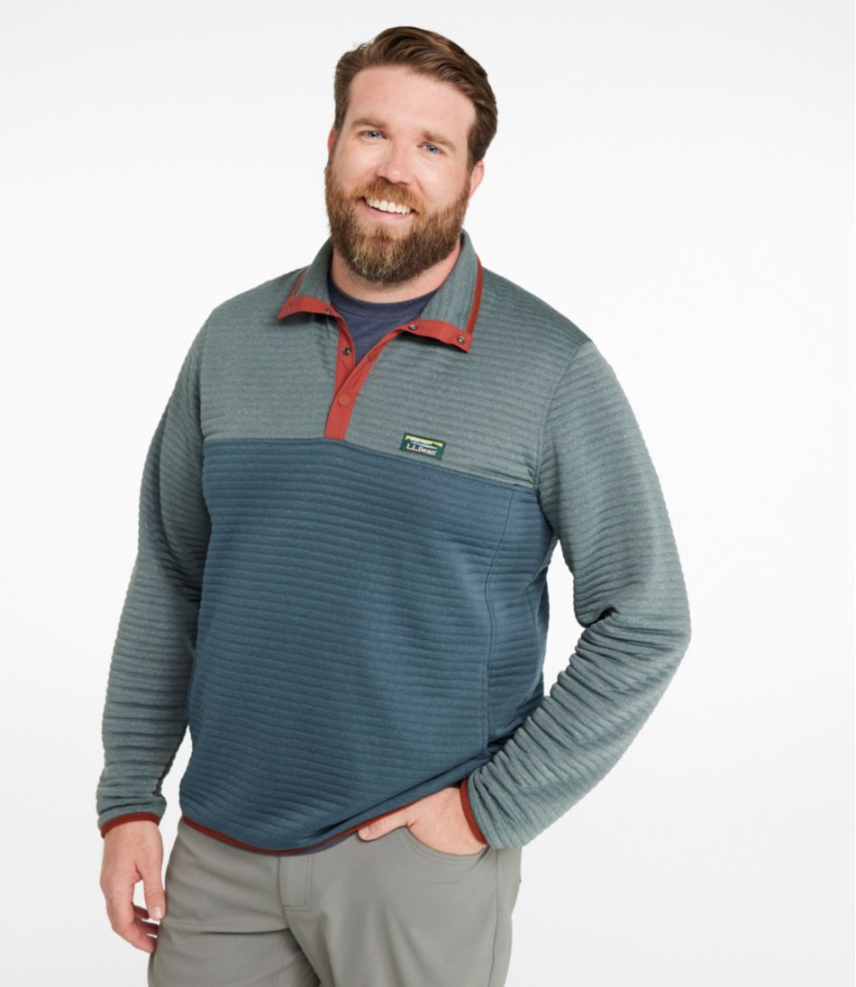 L.L.Bean Sale | Men's Airlight Knit Pullover, Colorblock