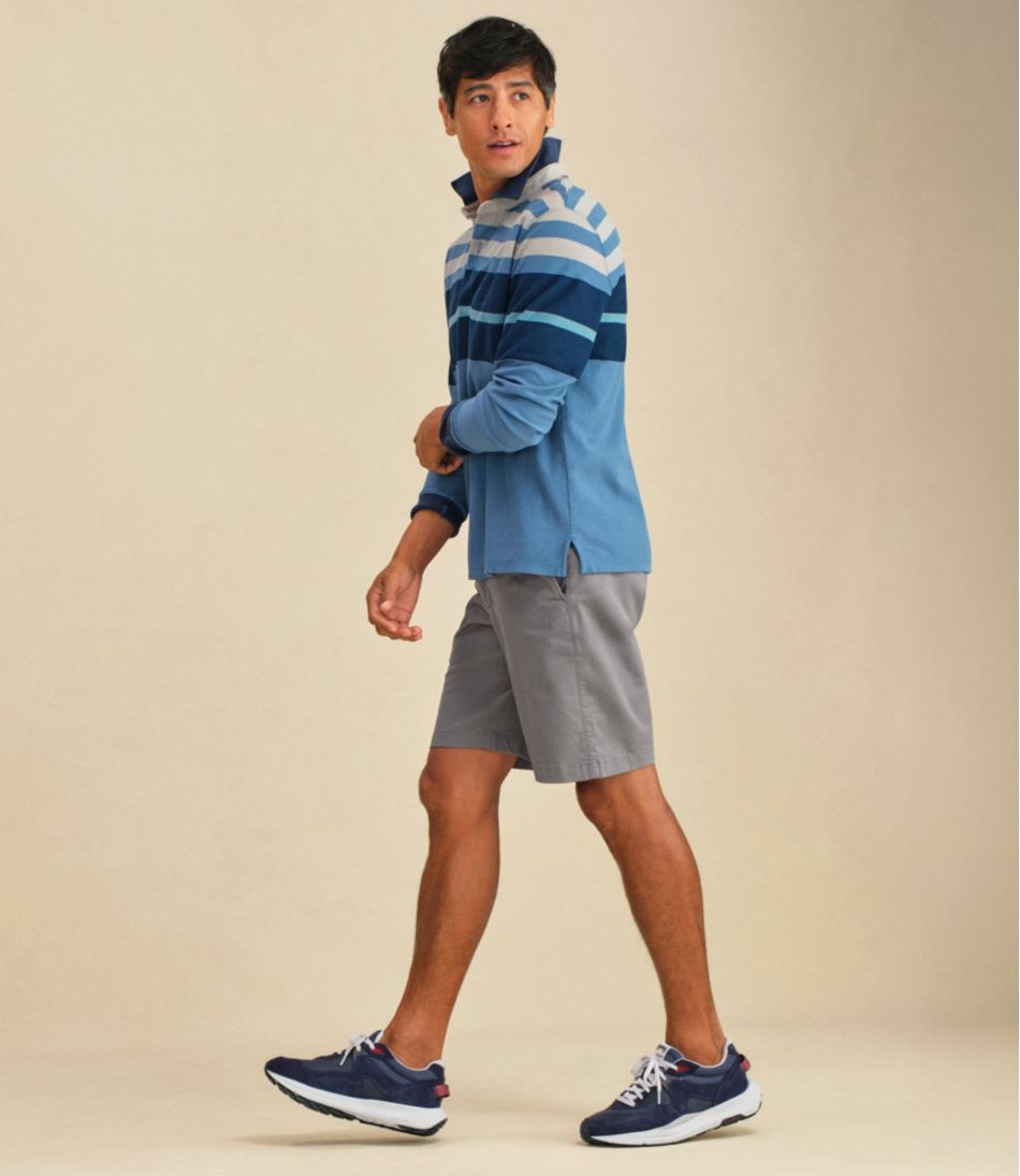 L.L.Bean Discount | Men's Lakewashed® Stretch Khaki Shorts, 9"