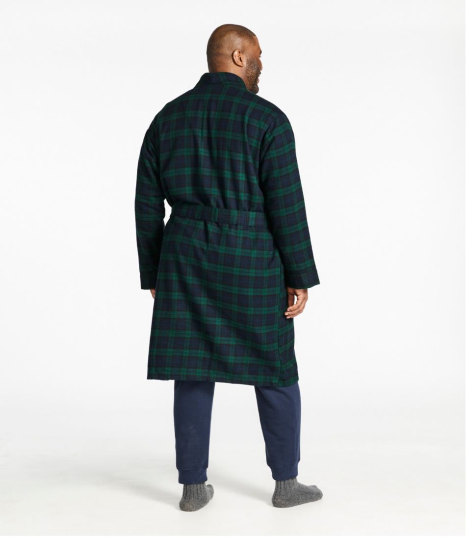 L.L.Bean For Sale | Men's Scotch Plaid Flannel Robe