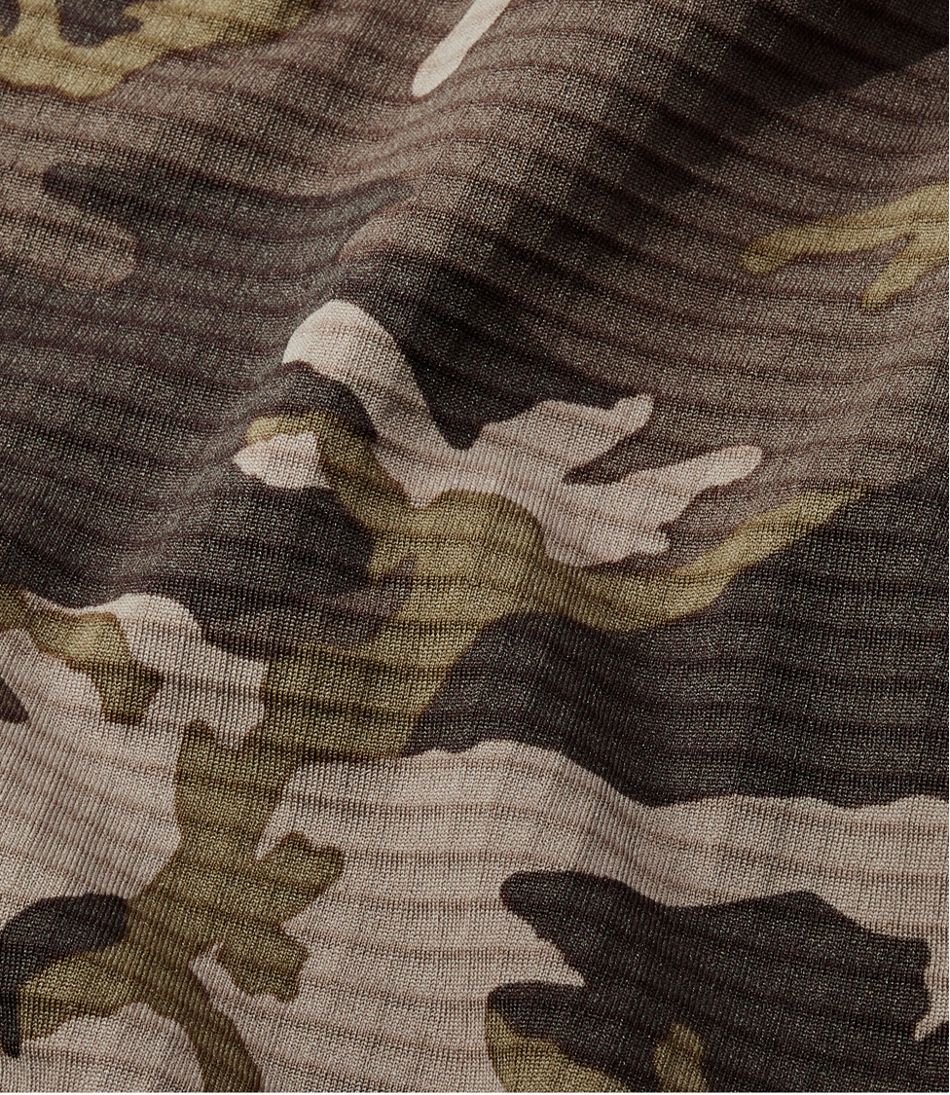 L.L.Bean Online | Men's Heavyweight Base Layer Crew Top, Print