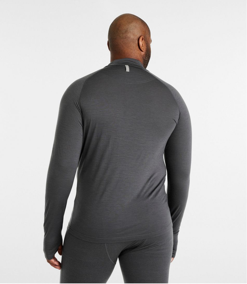L.L.Bean Outlet | Men's Cresta Wool Ultralight 150 Turtleneck
