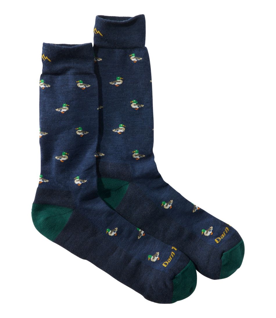 L.L.Bean Discount | Men's Darn Tough Duck Duck Moose Crew Socks