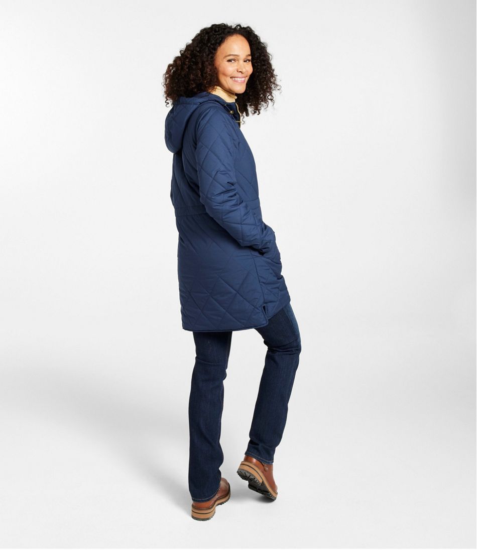 L.L.Bean US | Women's Bean's Cozy Quilted Coat