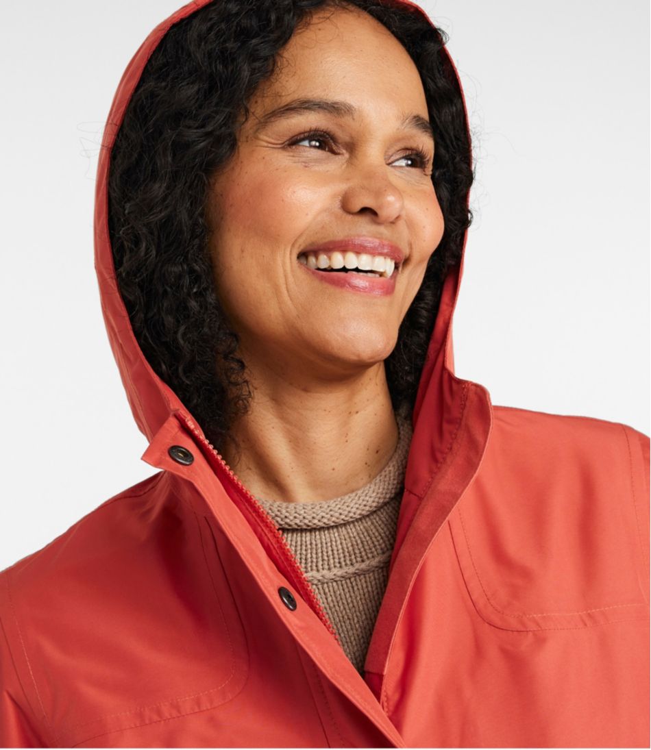 L.L.Bean On Sale | Women's H2OFF Raincoat, PrimaLoft-Lined
