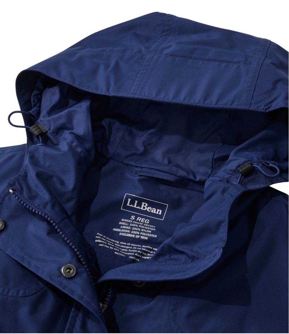 L.L.Bean On Sale | Women's H2OFF Raincoat, PrimaLoft-Lined