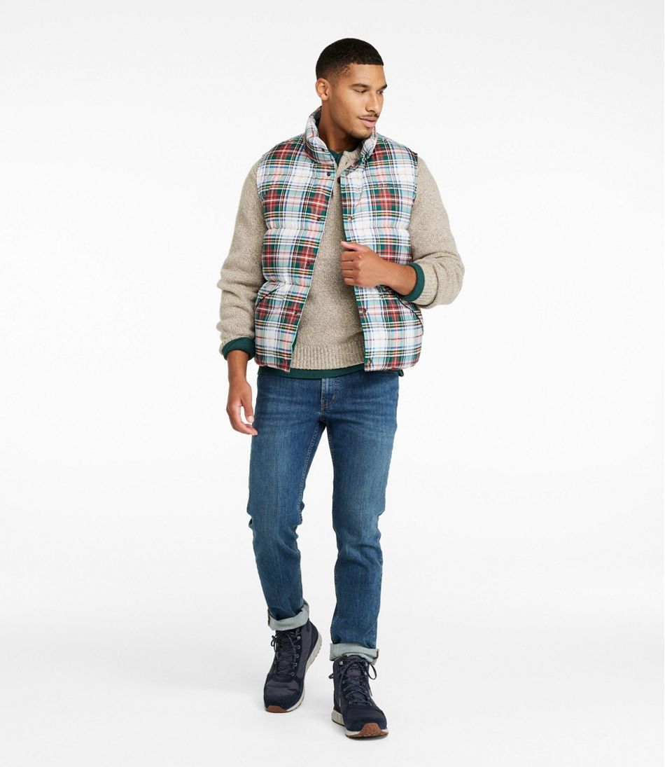 L.L.Bean Outlet | Adults' Bean's Trail Model Down Vest '82, Print