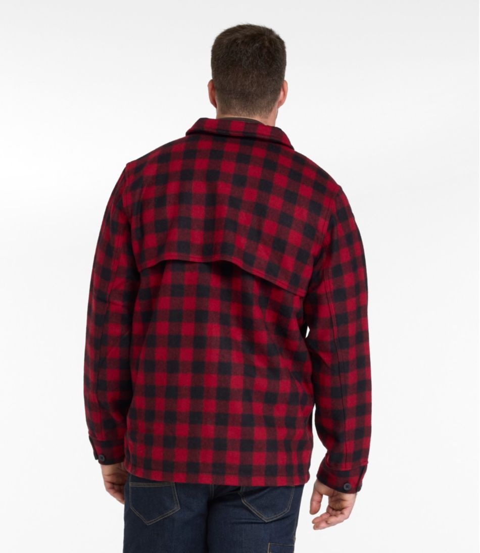 L.L.Bean New | Men's Maine Guide Zip-Front Jac-Shirt, Plaid