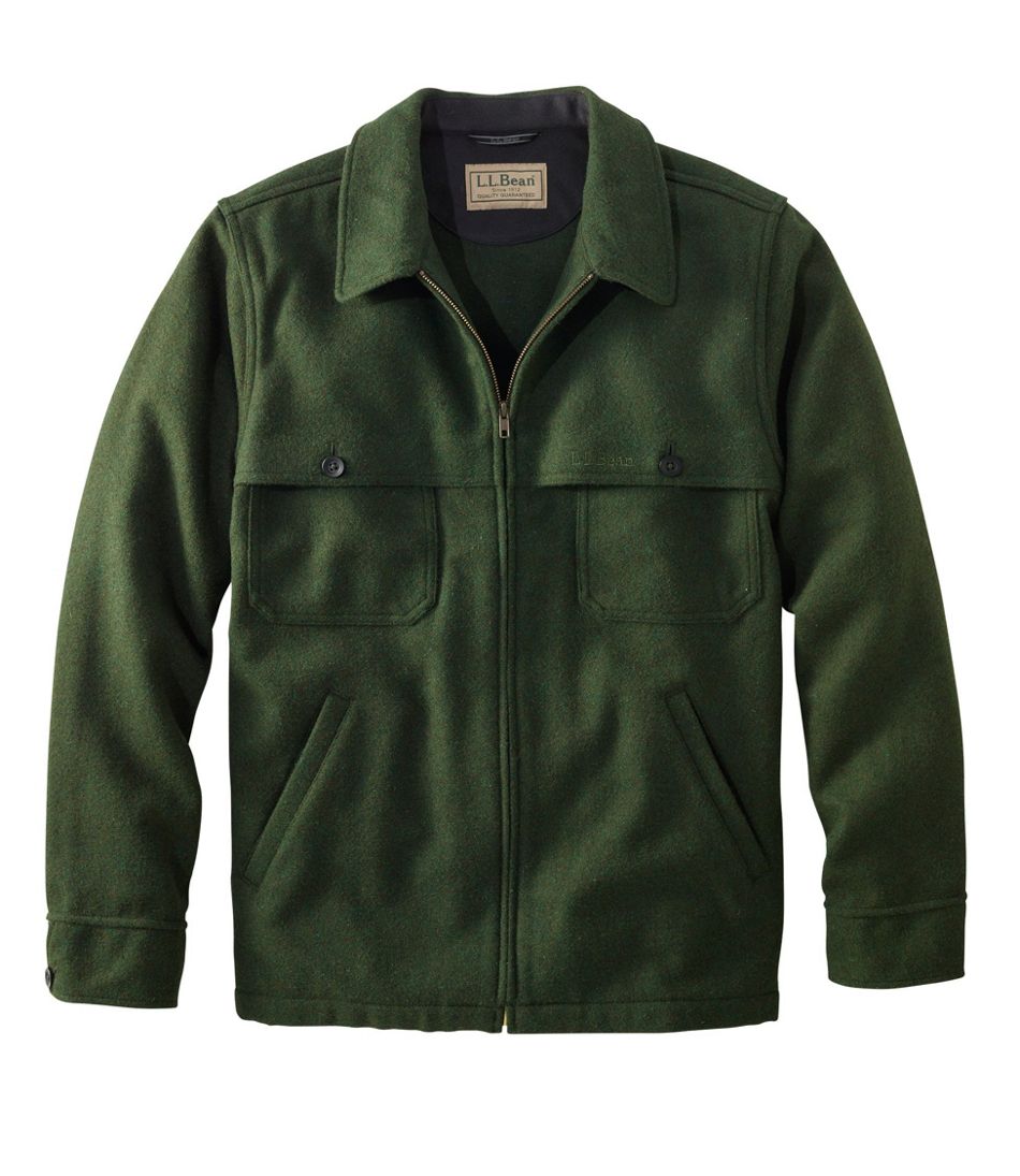 L.L.Bean US | Men's Maine Guide Zip-Front Jac-Shirt