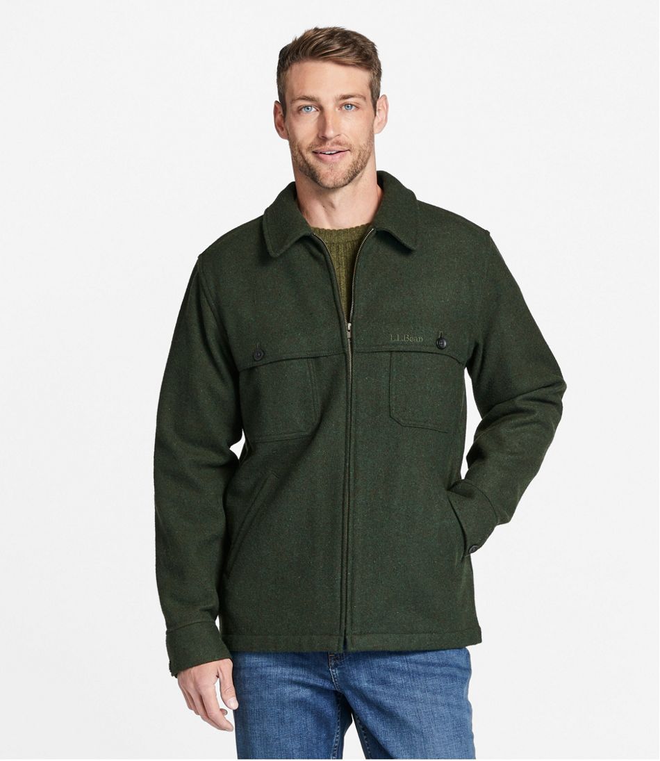 L.L.Bean US | Men's Maine Guide Zip-Front Jac-Shirt