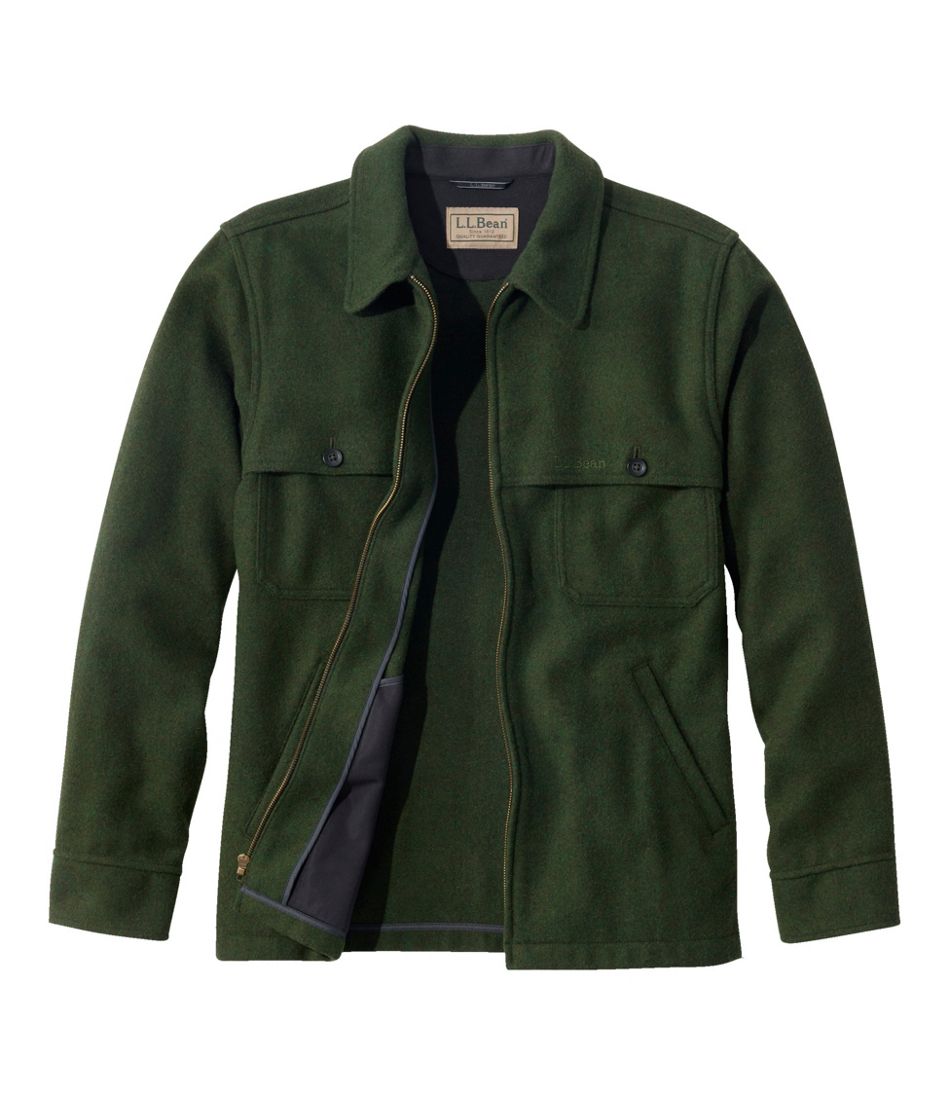 L.L.Bean US | Men's Maine Guide Zip-Front Jac-Shirt