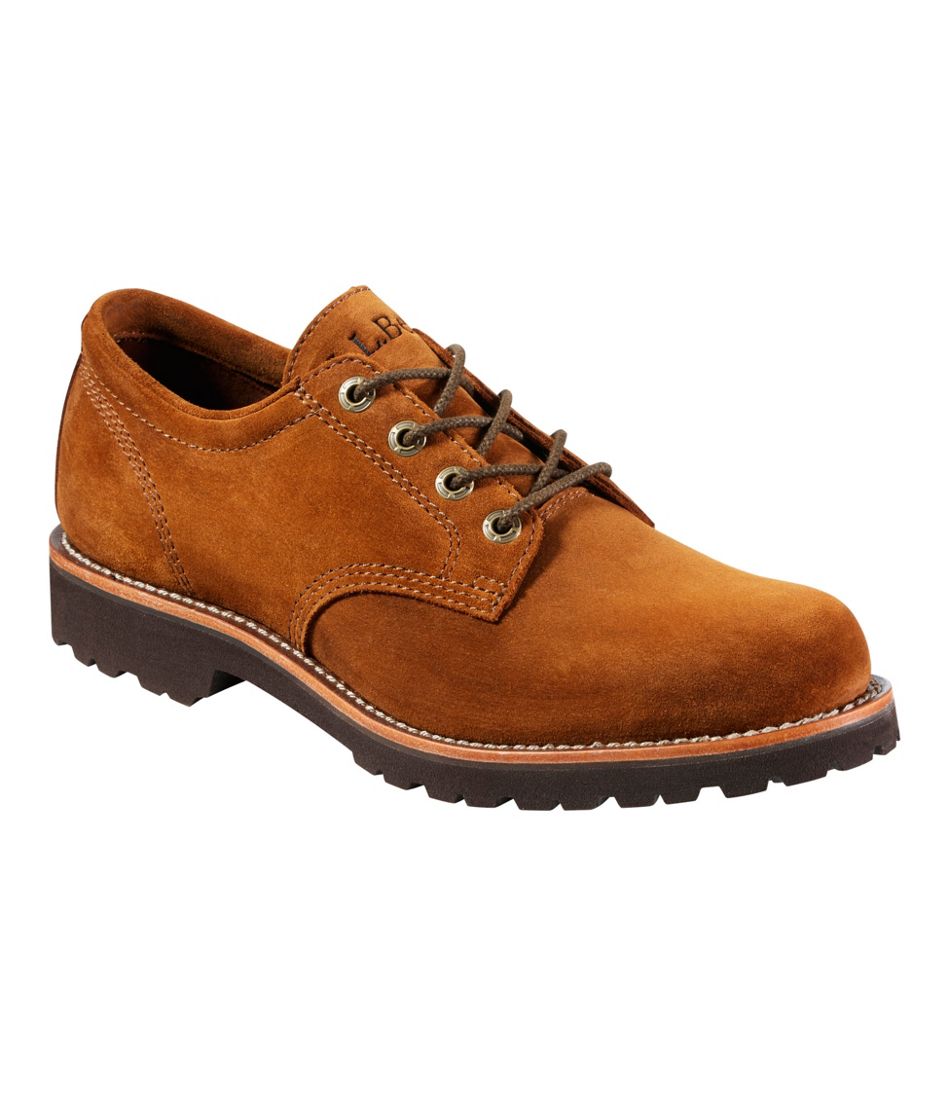 L.L.Bean Discount | Men's Bucksport Shoes, Plain Toe Suede