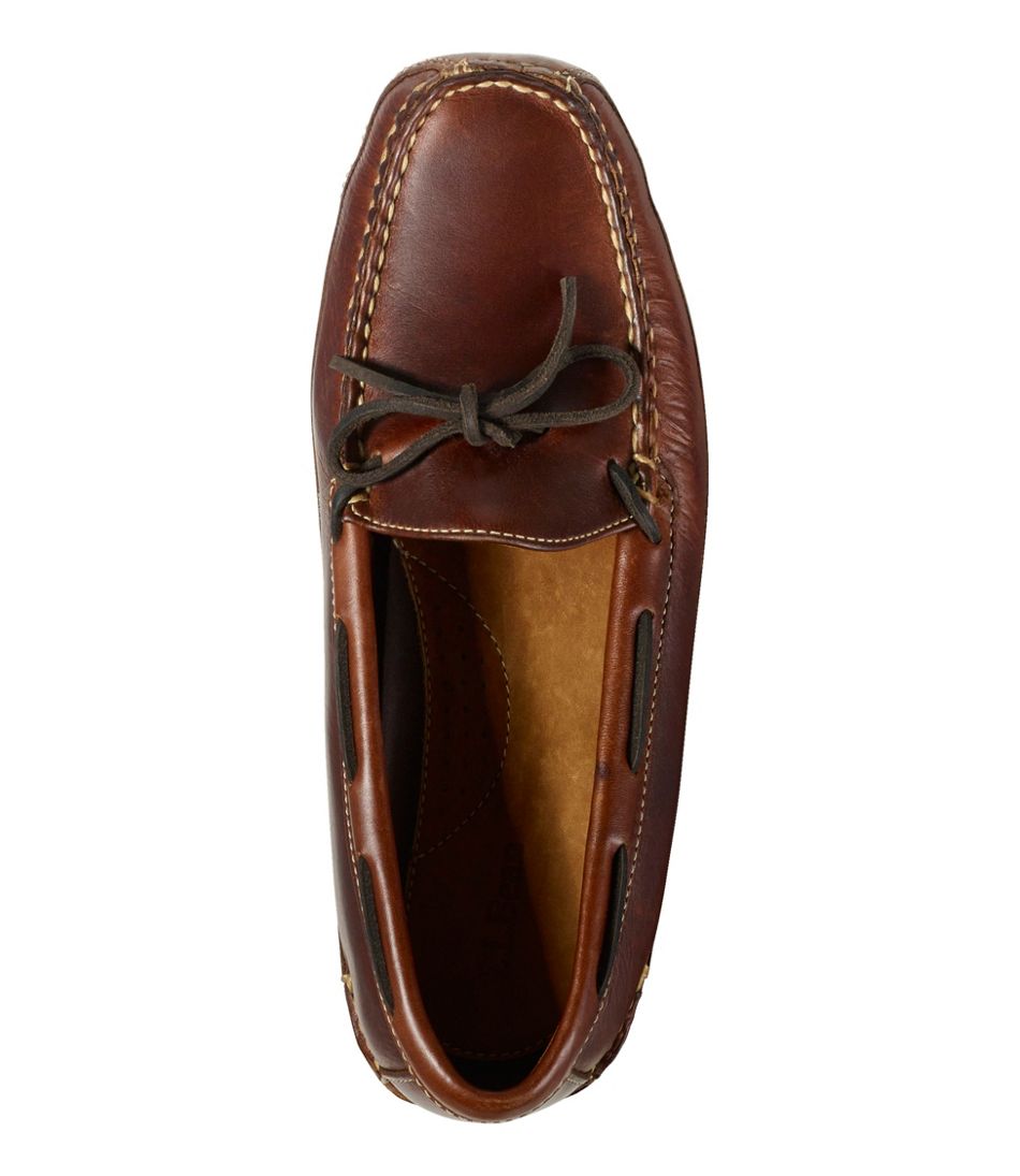 L.L.Bean Sale | Men's Leather Double-Sole Slippers, Leather-Lined