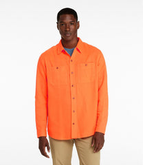 L.L.Bean Online | Men's Double L Field Shirt, Hunter Orange