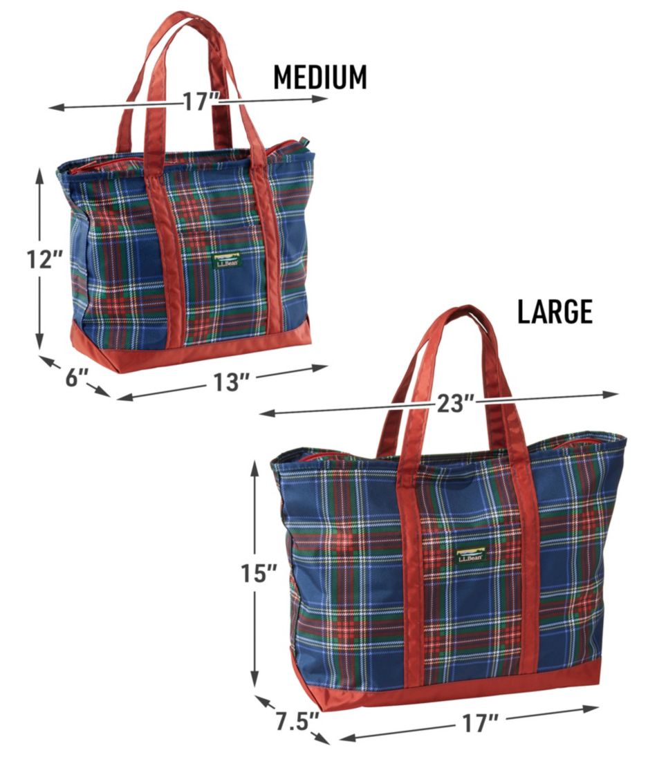 L.L.Bean Online | Everyday Lightweight Tote, Plaid