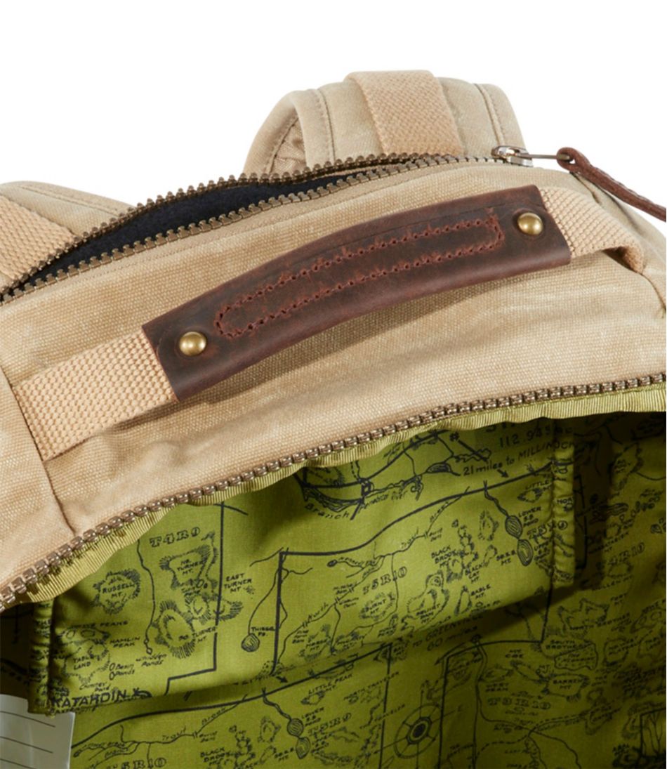 L.L.Bean Sale | Waxed Canvas Travel Backpack