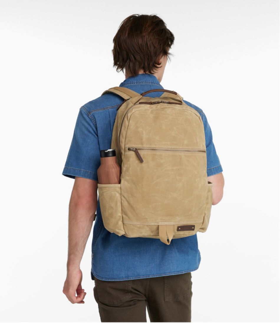 L.L.Bean Sale | Waxed Canvas Travel Backpack