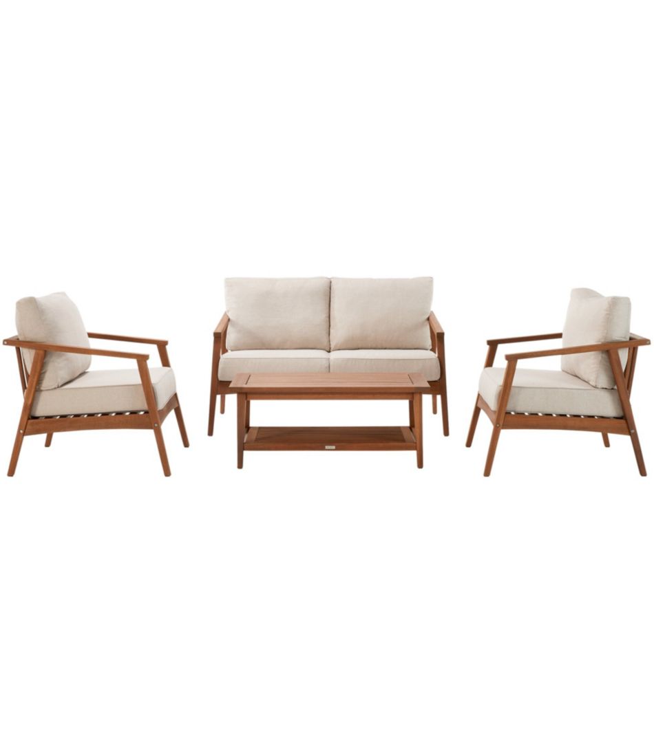L.L.Bean Sale | Eucalyptus 4-Piece Patio Set