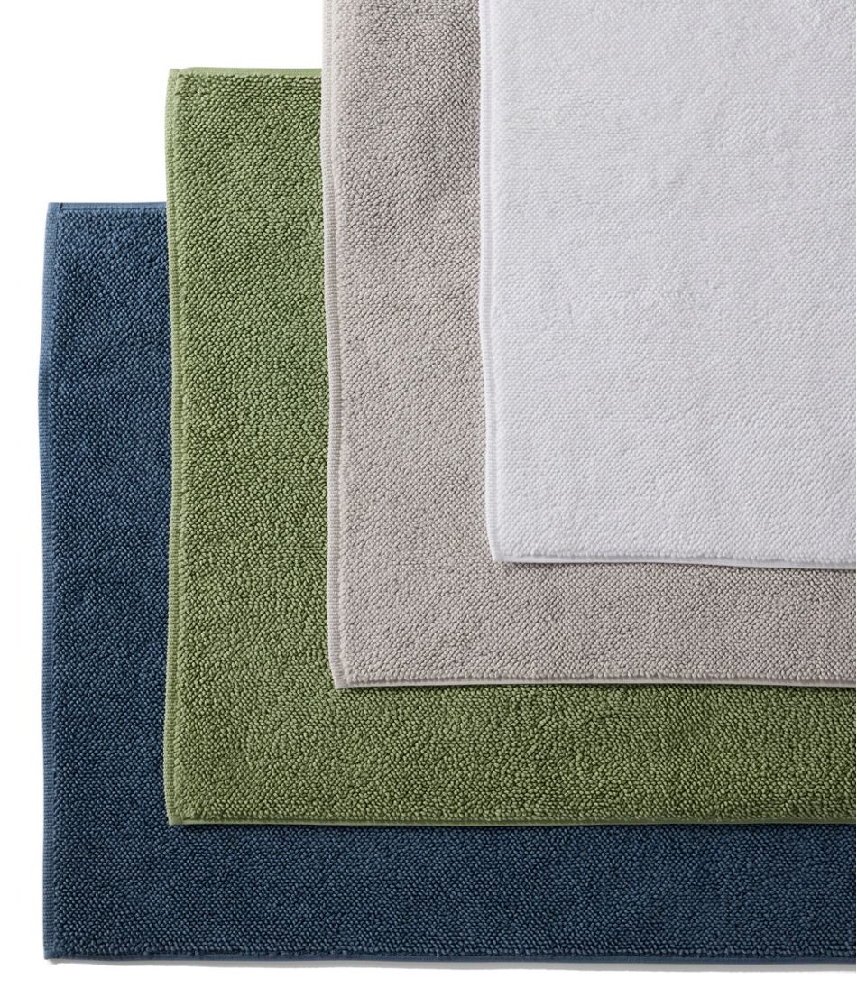 L.L.Bean New | Organic Textured Cotton Bath Mat