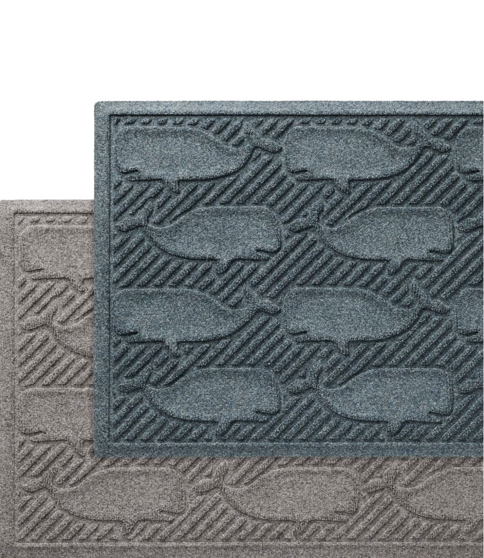L.L.Bean Outlet | Everyspace Recycled Waterhog Doormat, Whales
