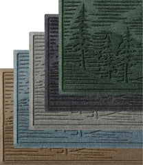L.L.Bean Sale | Everyspace Recycled Waterhog Wide Doormat, Pine Trees