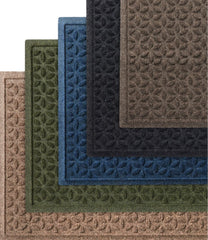 L.L.Bean US | Heavyweight Recycled Waterhog Doormat, Blooming Circles, Personalized