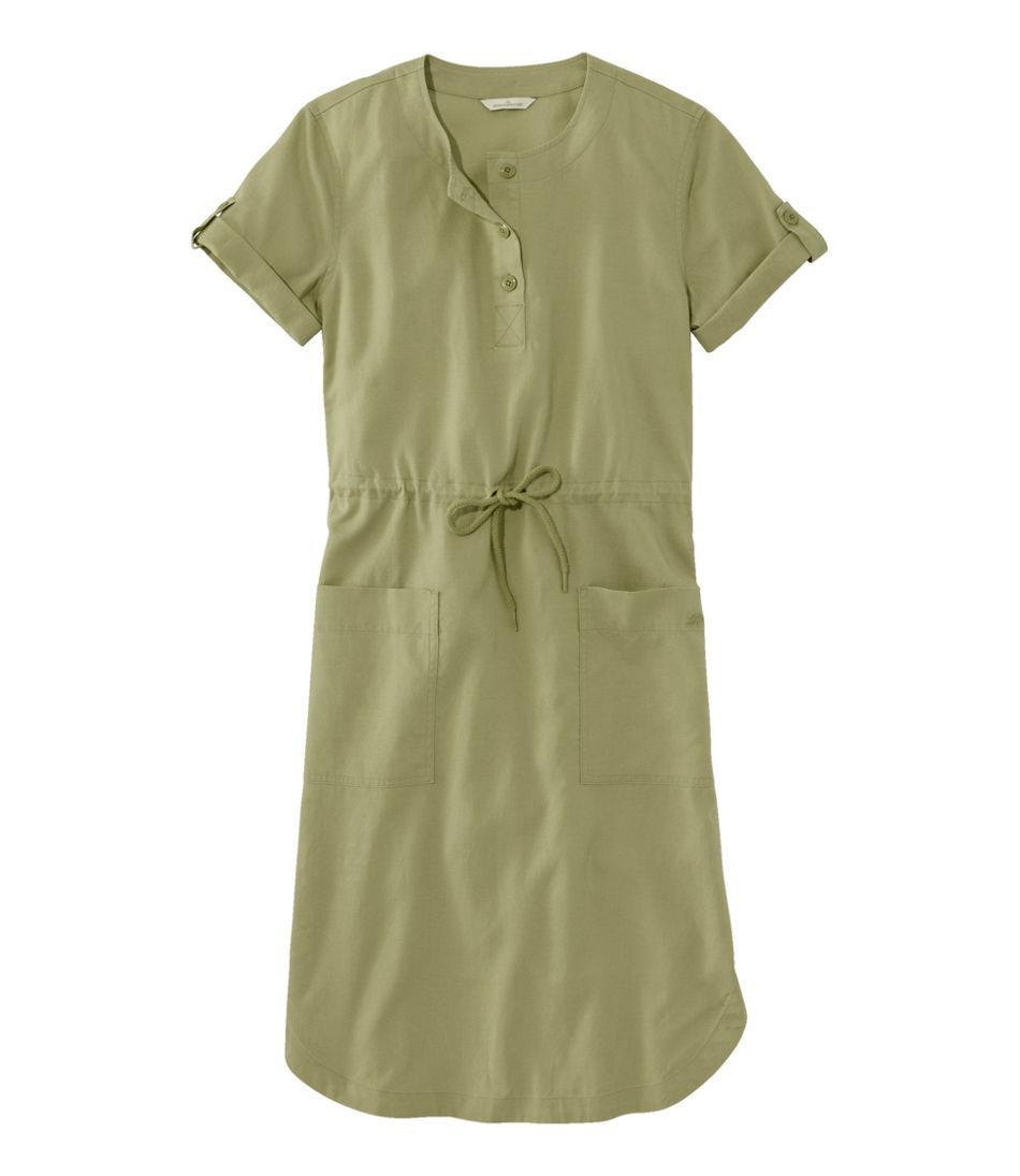 L.L.Bean Discount | Women's Signature Tencel Linen Blend Woven Dress