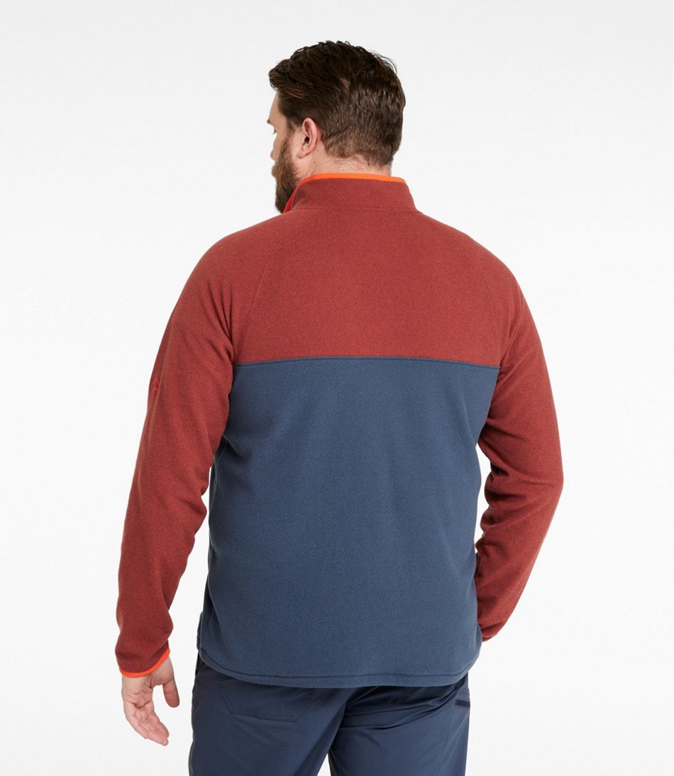 L.L.Bean Sale | Men's All Season Access Fleece Pullover, Colorblock