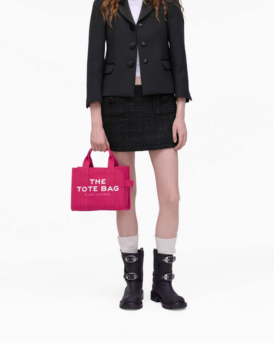 Marc Jacobs The Canvas Small Tote Bag Raspberry Pink BAGS|NEW ARRIVALS