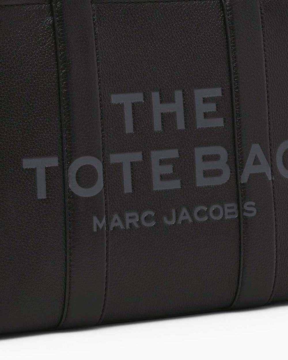 Marc Jacobs The Leather Medium Tote Bag Black BAGS|NEW ARRIVALS