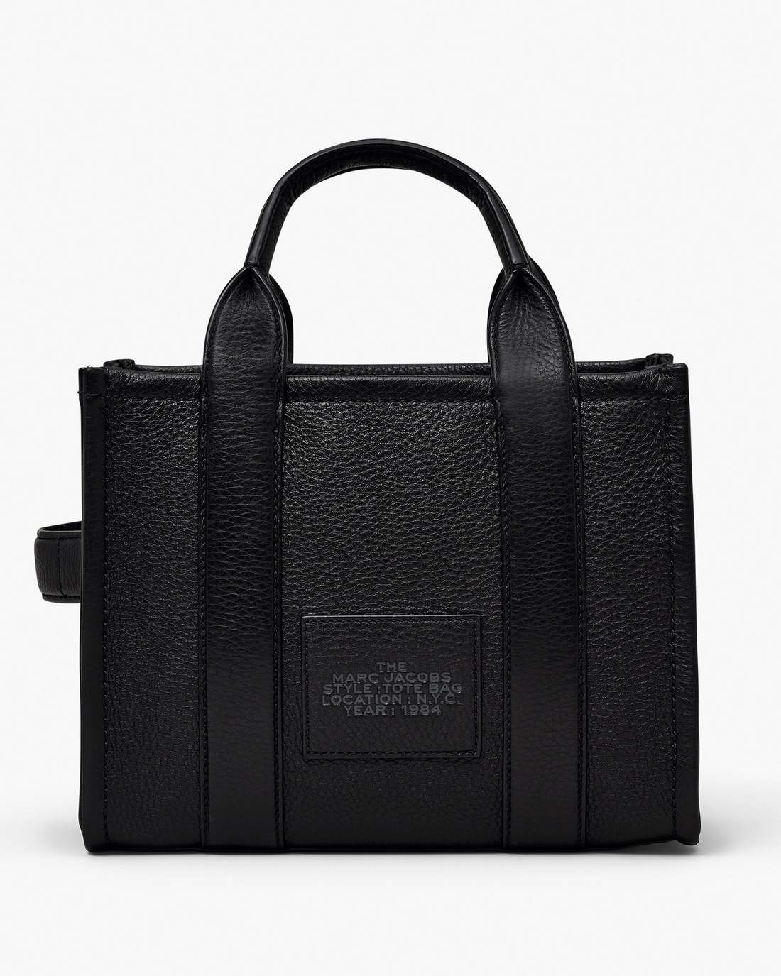 Marc Jacobs The Leather Small Tote Bag Black BAGS|NEW ARRIVALS