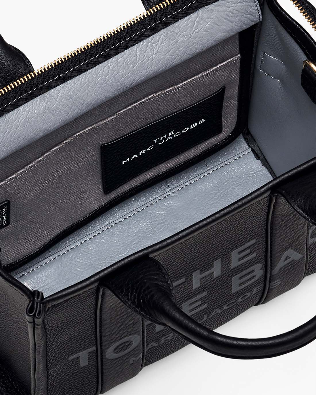 Marc Jacobs The Leather Small Tote Bag Black BAGS|NEW ARRIVALS