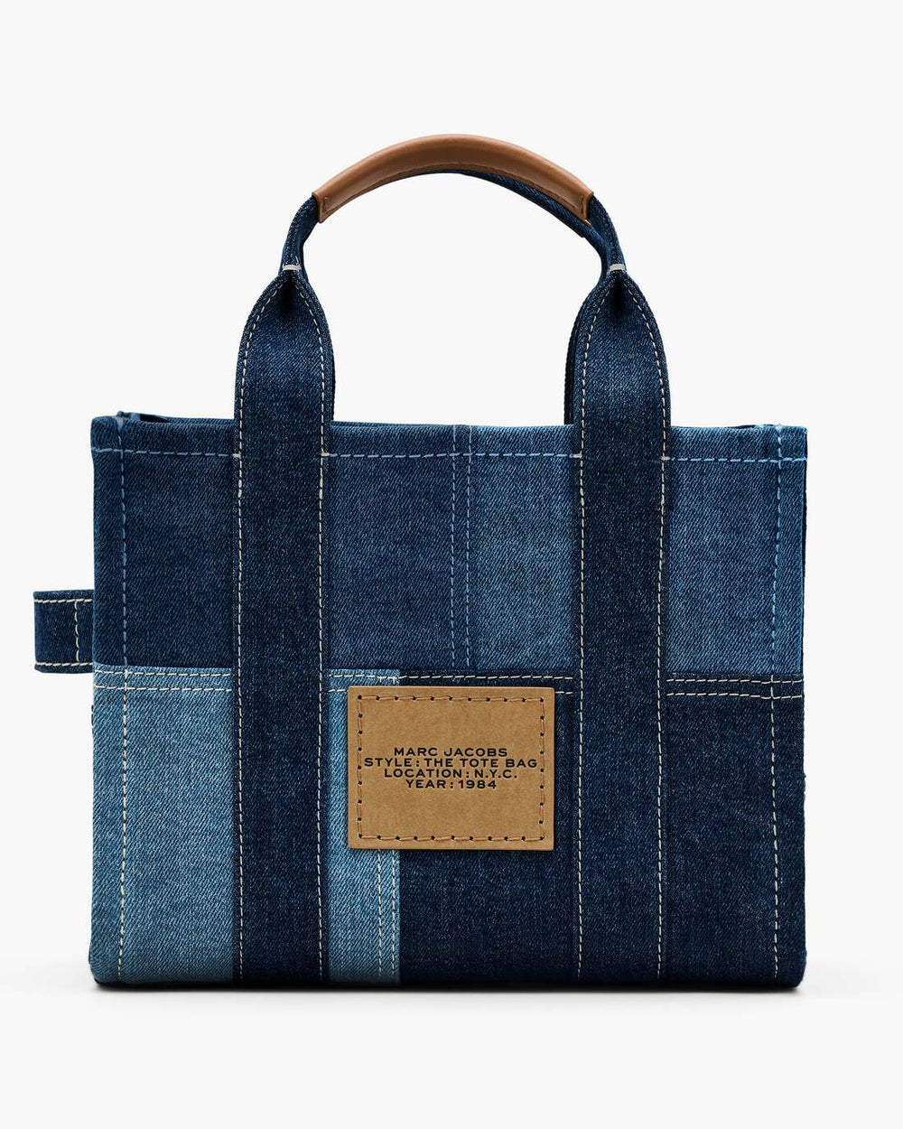 Marc Jacobs The Denim Small Tote Bag Blue Denim BAGS