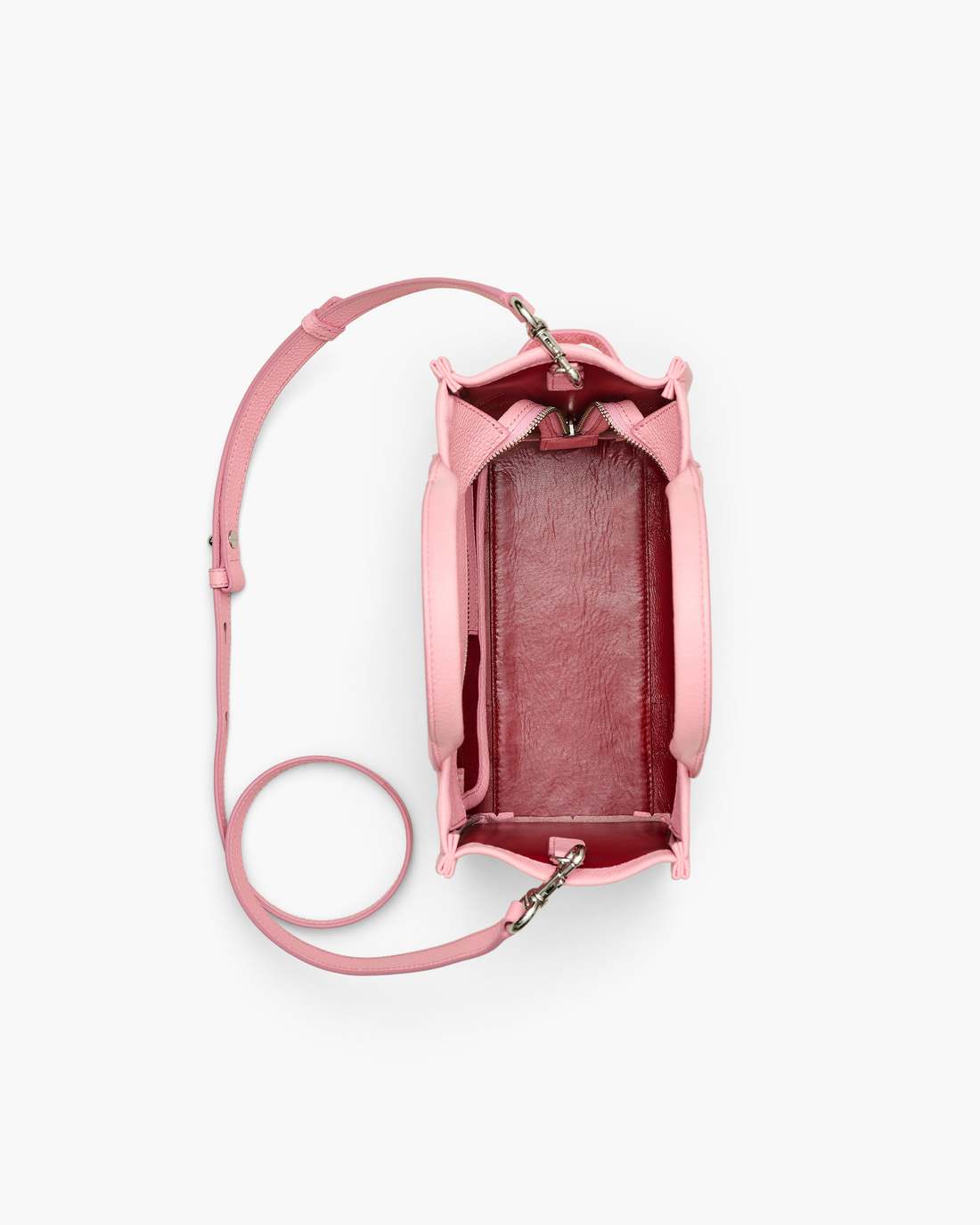 Marc Jacobs The Leather Small Tote Bag Ribbon Pink BAGS