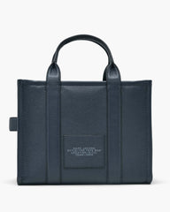 Marc Jacobs The Leather Medium Tote Bag Blue Sea BAGS