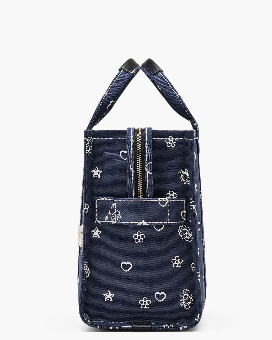 Marc Jacobs The Bandana Canvas Medium Tote Bag Navy Multi BAGS|NEW ARRIVALS