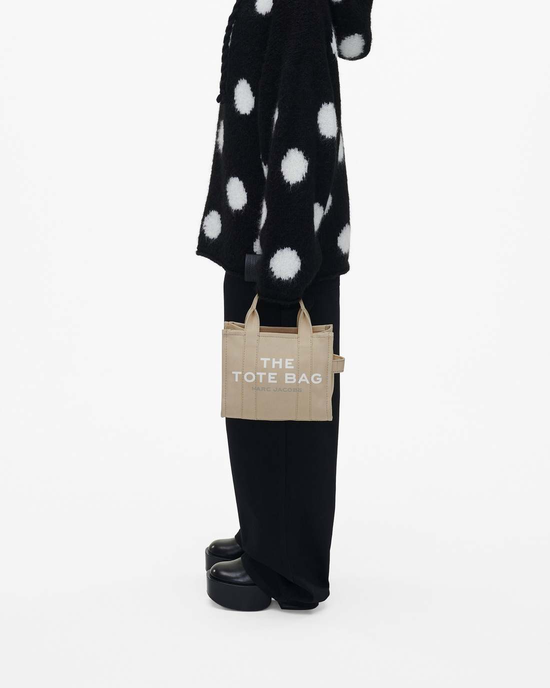 Marc Jacobs The Canvas Small Tote Bag Beige BAGS