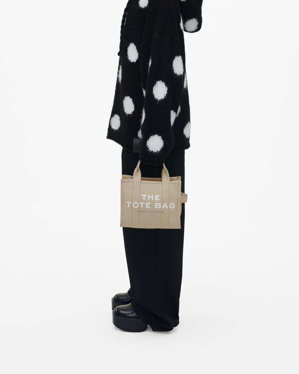 Marc Jacobs The Canvas Small Tote Bag Beige BAGS