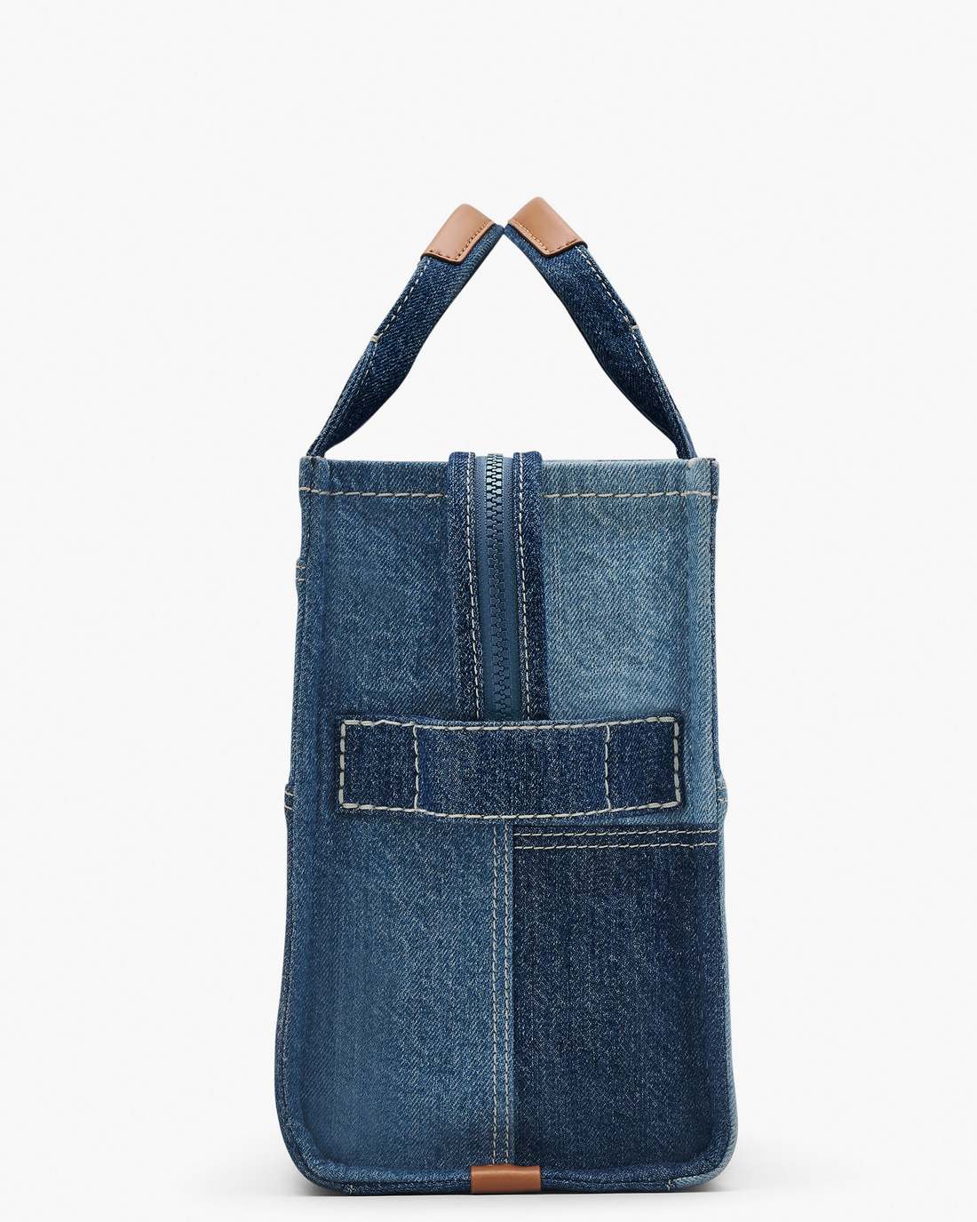 Marc Jacobs The Denim Medium Tote Bag Blue Denim BAGS