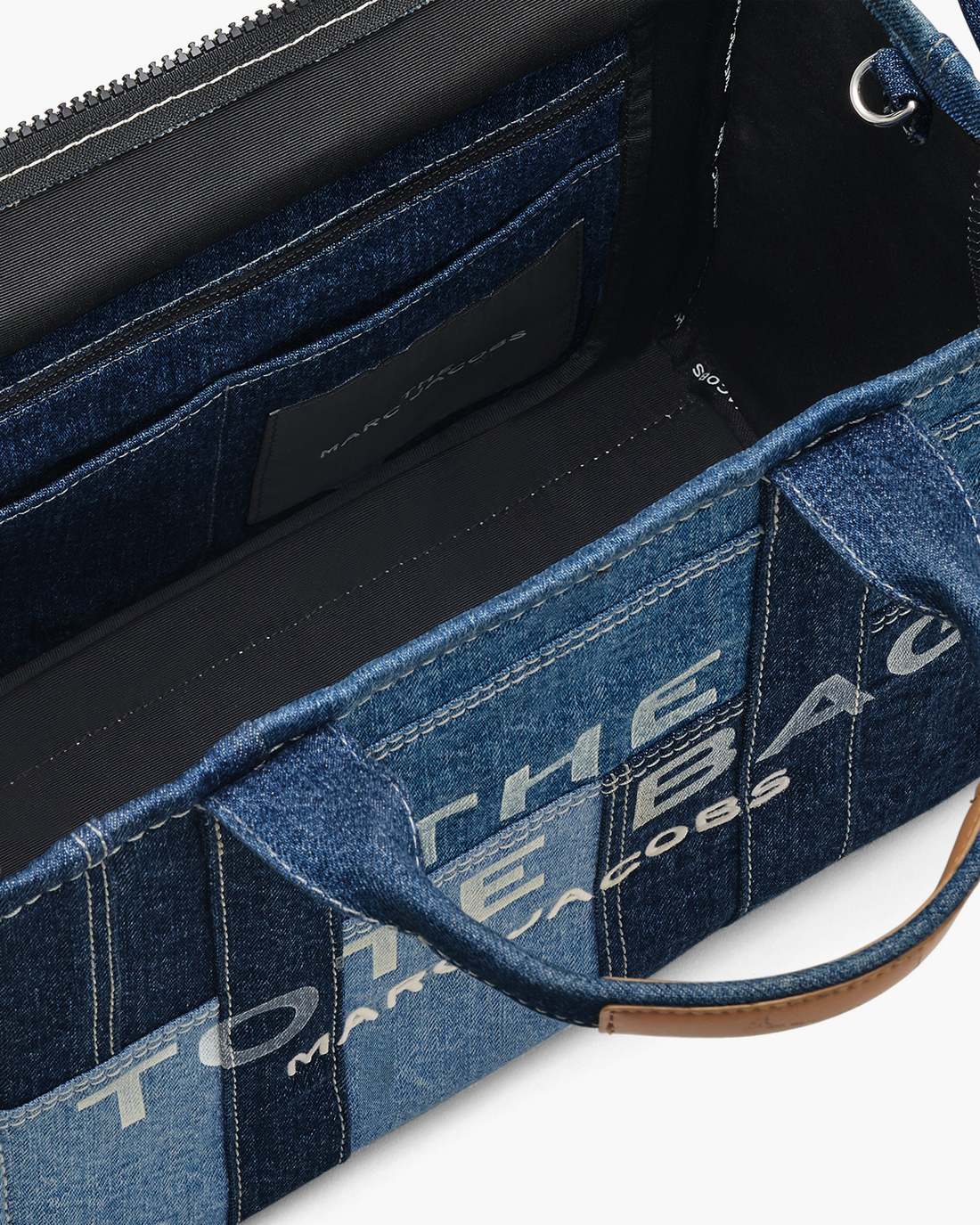 Marc Jacobs The Denim Medium Tote Bag Blue Denim BAGS