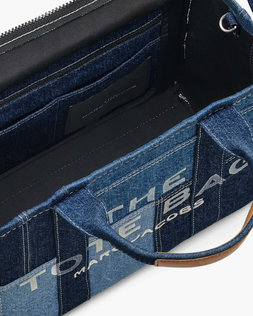 Marc Jacobs The Denim Medium Tote Bag Blue Denim BAGS