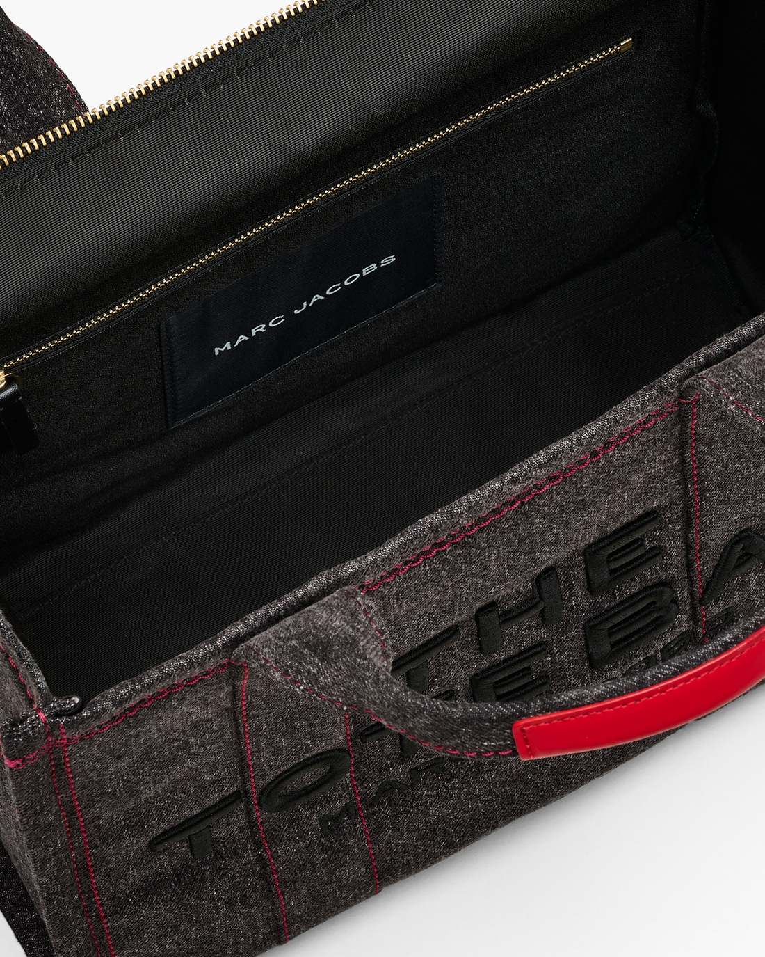Marc Jacobs The Year Of The Horse Canvas Medium Tote Bag Black Multi BAGS
