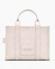 Marc Jacobs The Leather Medium Tote Bag Cotton/Silver BAGS|NEW ARRIVALS