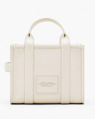 Marc Jacobs The Leather Small Tote Bag Cotton/Silver BAGS