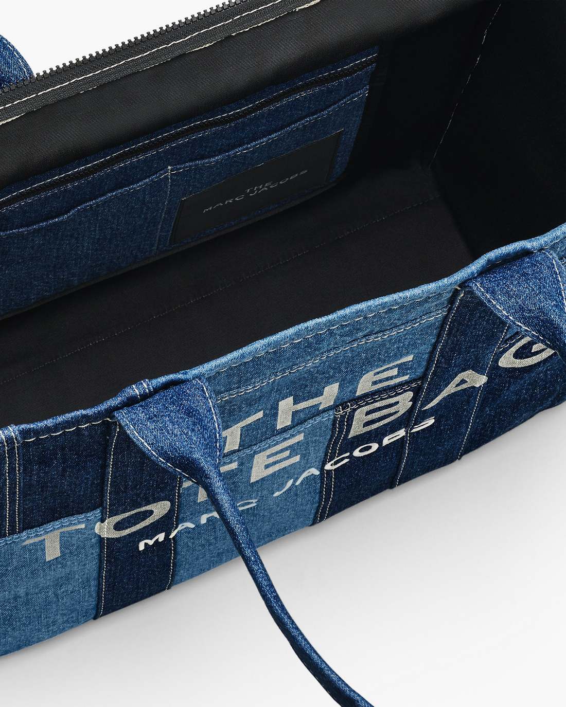 Marc Jacobs The Denim Large Tote Bag Blue Denim BAGS