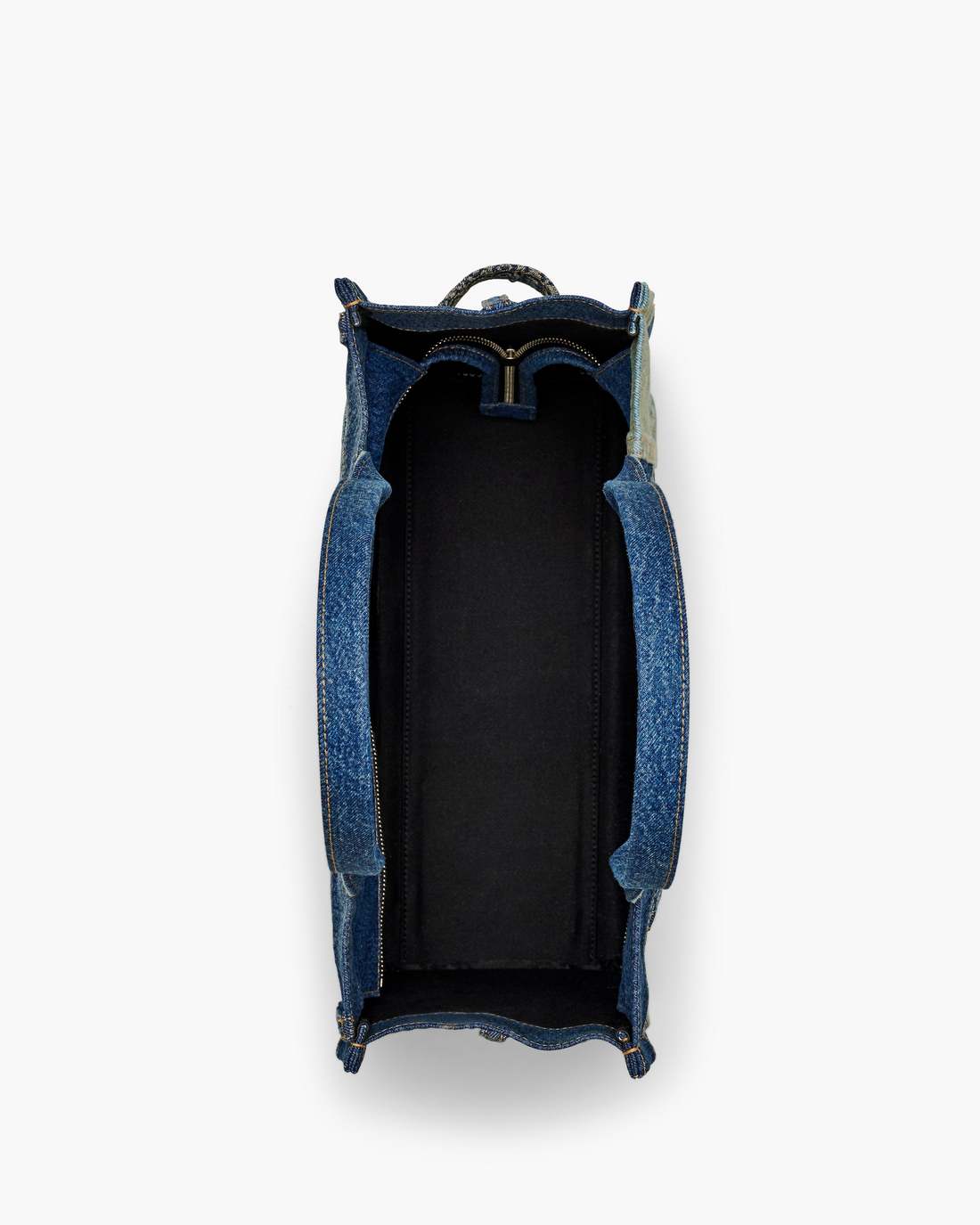 Marc Jacobs The Deconstructed Denim Large Tote Bag Indigo Multi BAGS