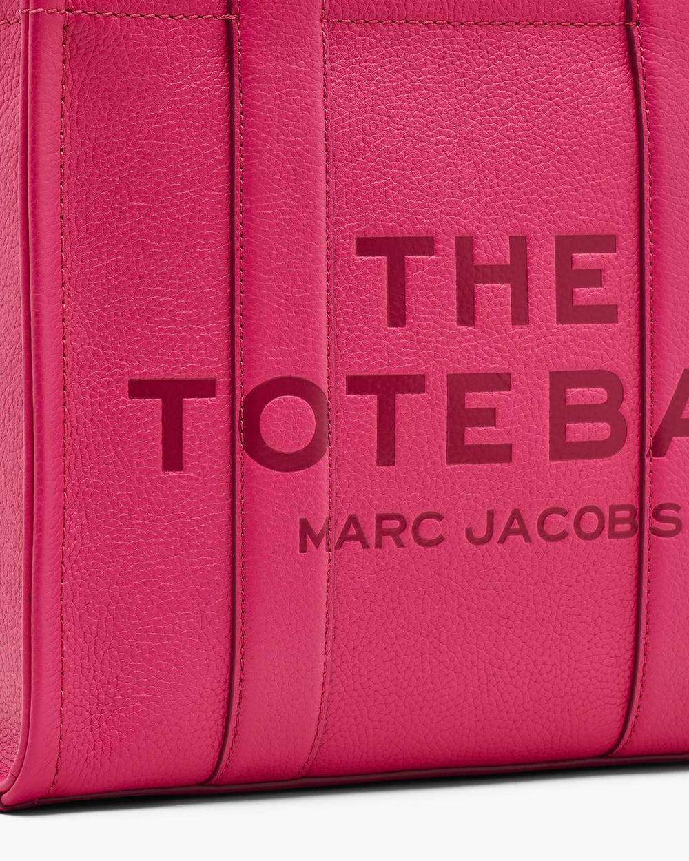 Marc Jacobs The Leather Medium Tote Bag Raspberry Pink BAGS|NEW ARRIVALS