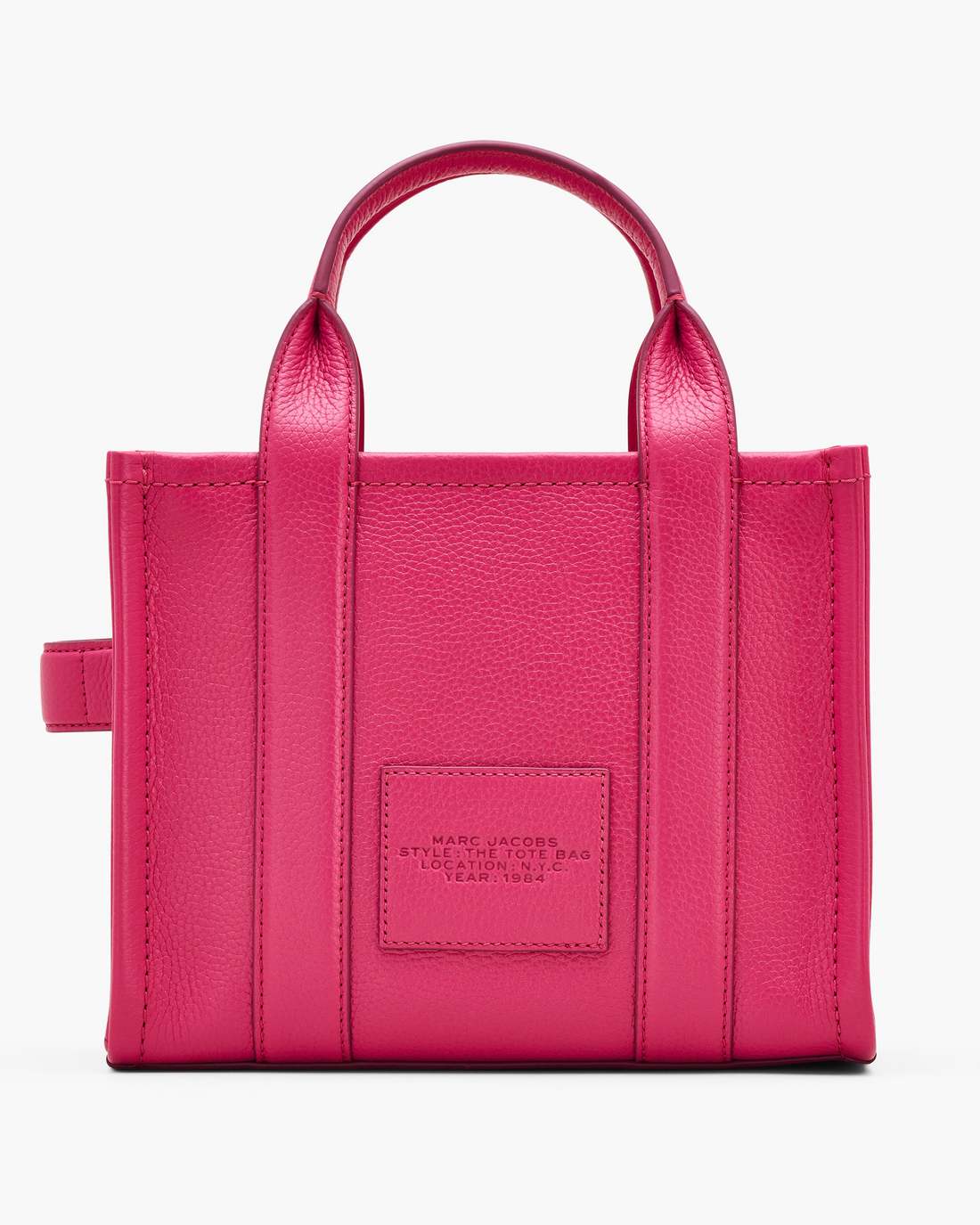 Marc Jacobs The Leather Small Tote Bag Raspberry Pink BAGS|NEW ARRIVALS