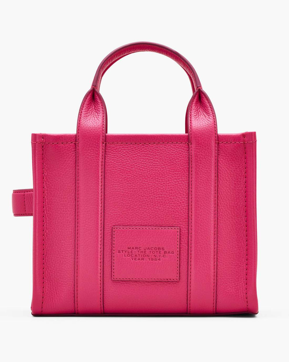 Marc Jacobs The Leather Small Tote Bag Raspberry Pink BAGS|NEW ARRIVALS