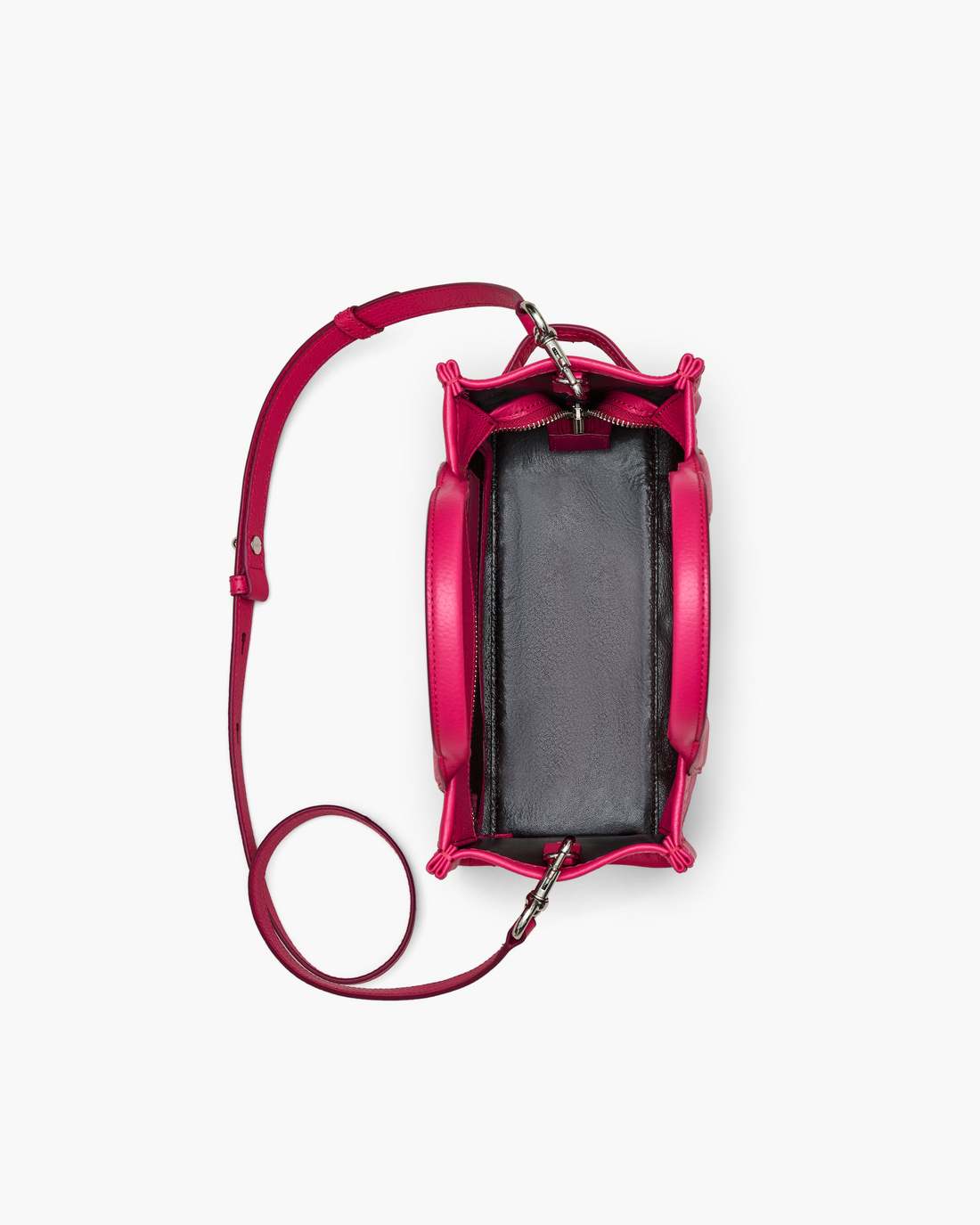 Marc Jacobs The Leather Small Tote Bag Raspberry Pink BAGS|NEW ARRIVALS