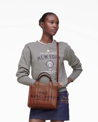 Marc Jacobs The A.P.C. X Marc Jacobs Leather Small Tote Bag Hazelnut BAGS
